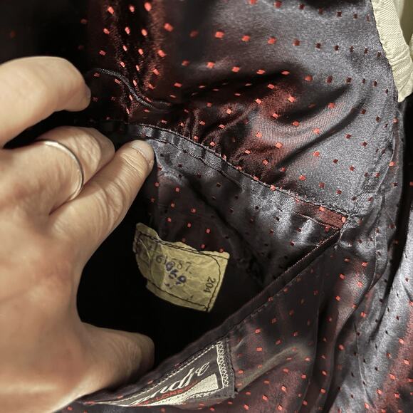 Alexandre Vintage Tailored Sport Coat Wool Made in England Insulated Blazer EUC - Picture 7 of 11